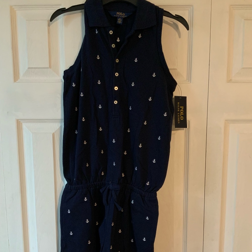 Girls Polo Romper